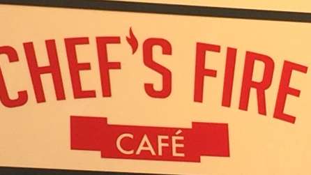 Photo: Chefs fire cafe
